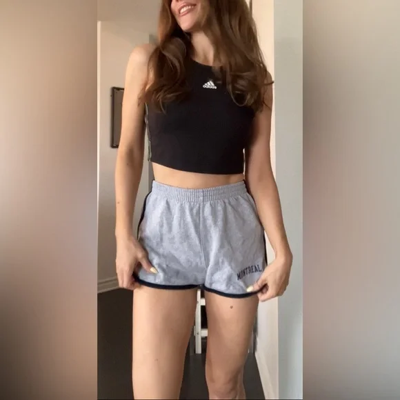 Women's Gray Shorts - Picture 8 of 10